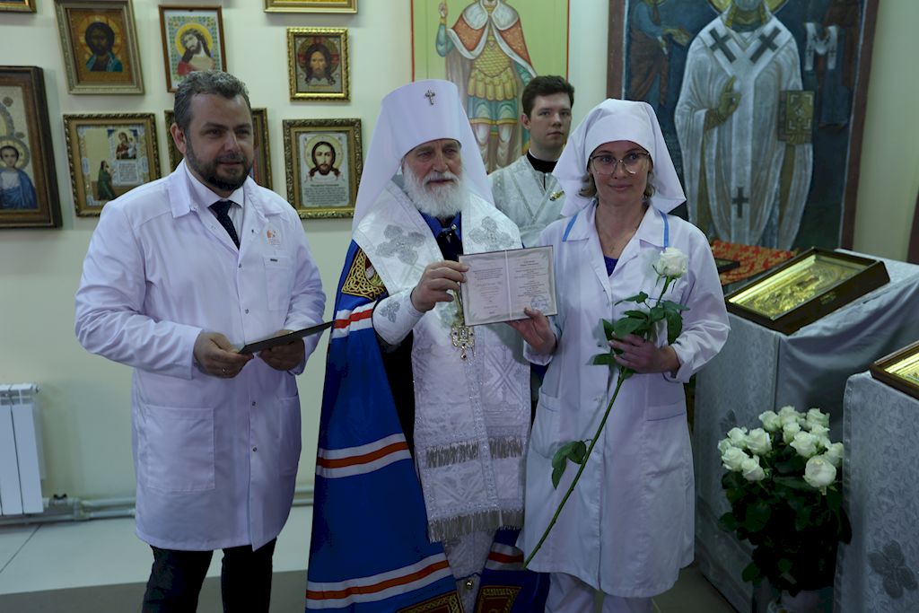 Открытие Елизаветинского филиала Больницы святителя Алексия